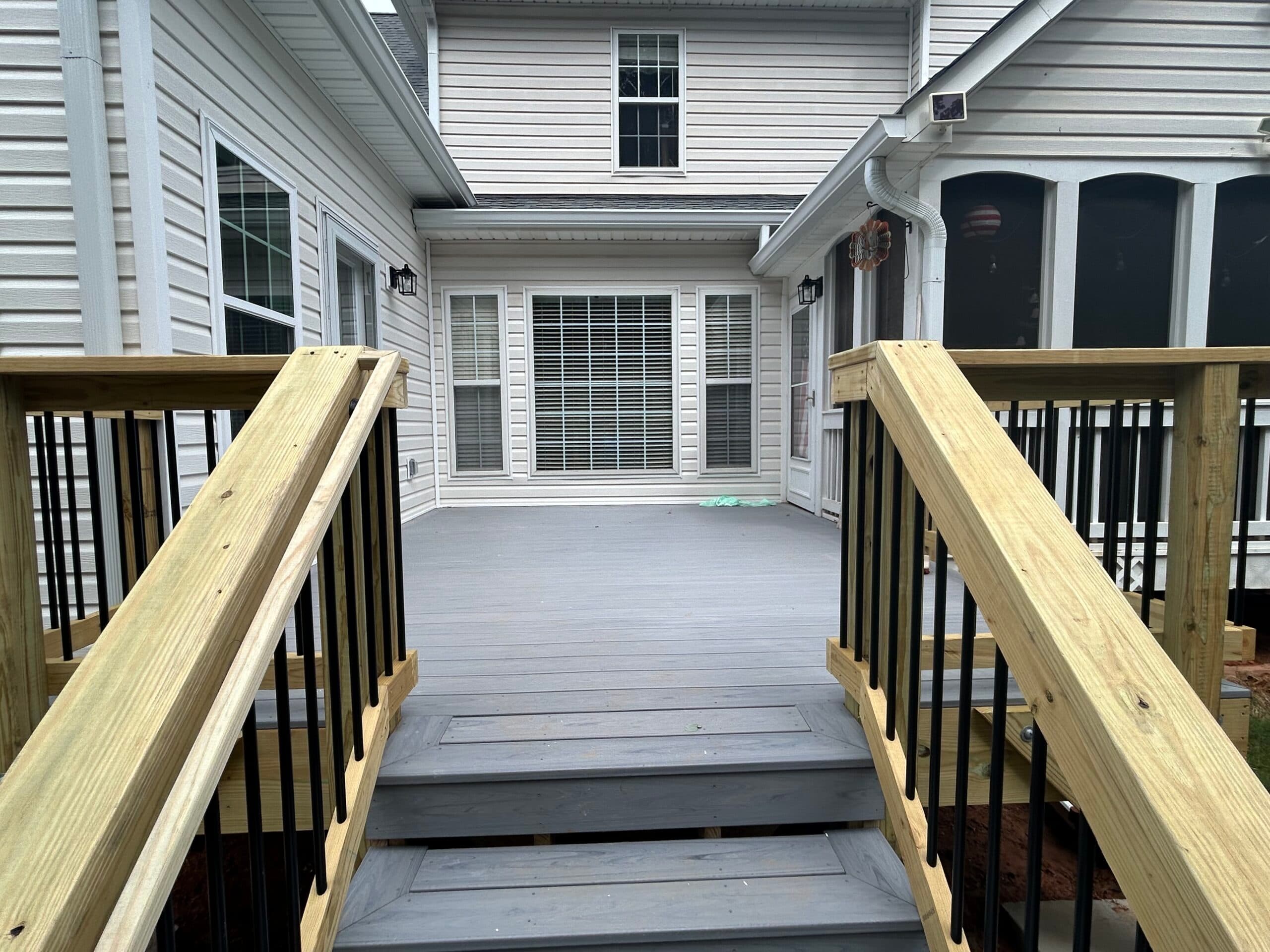 Built 20x16 addition and 12x16 deck - Image 6