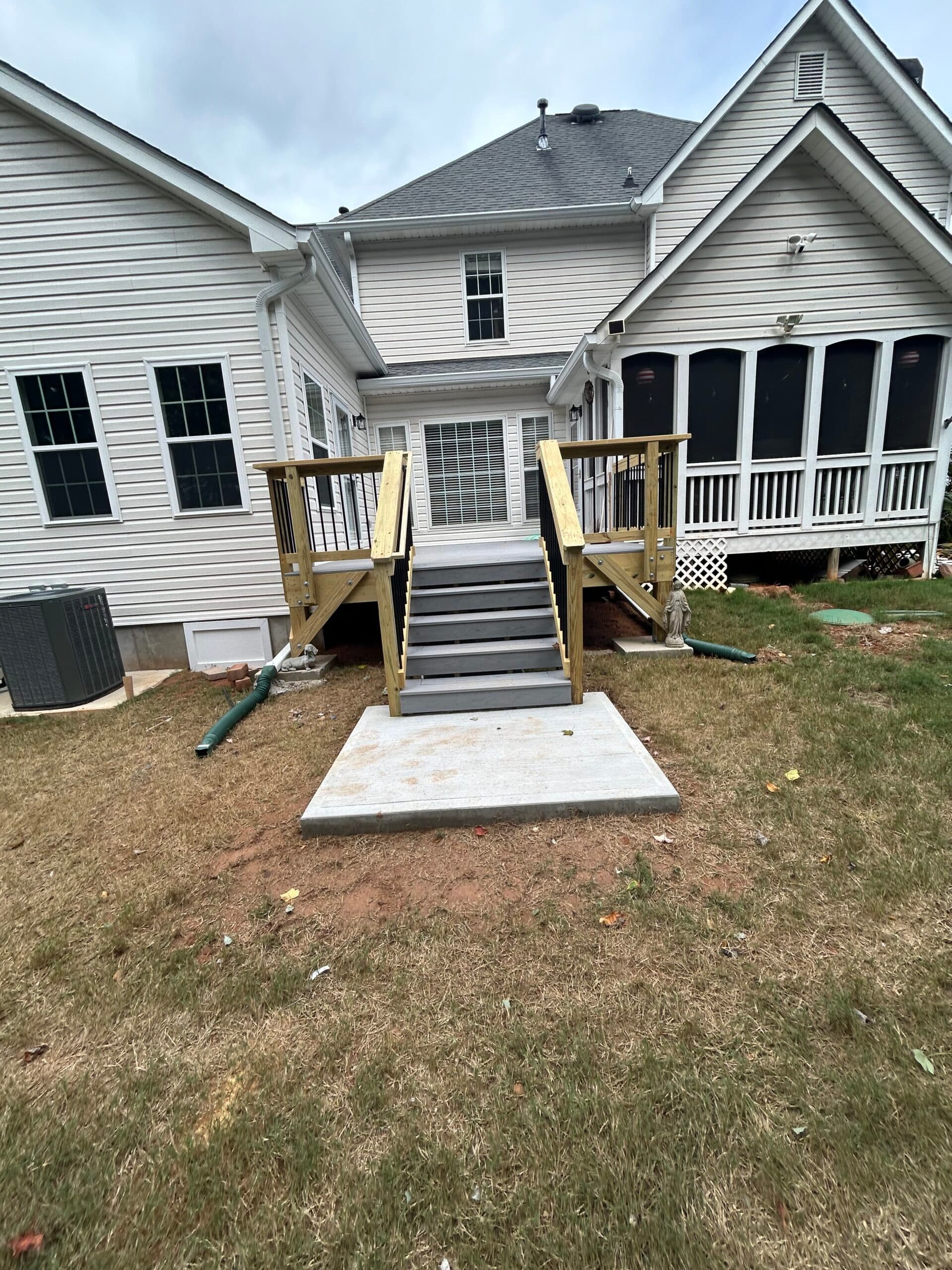 Built 20x16 addition and 12x16 deck - Image 4