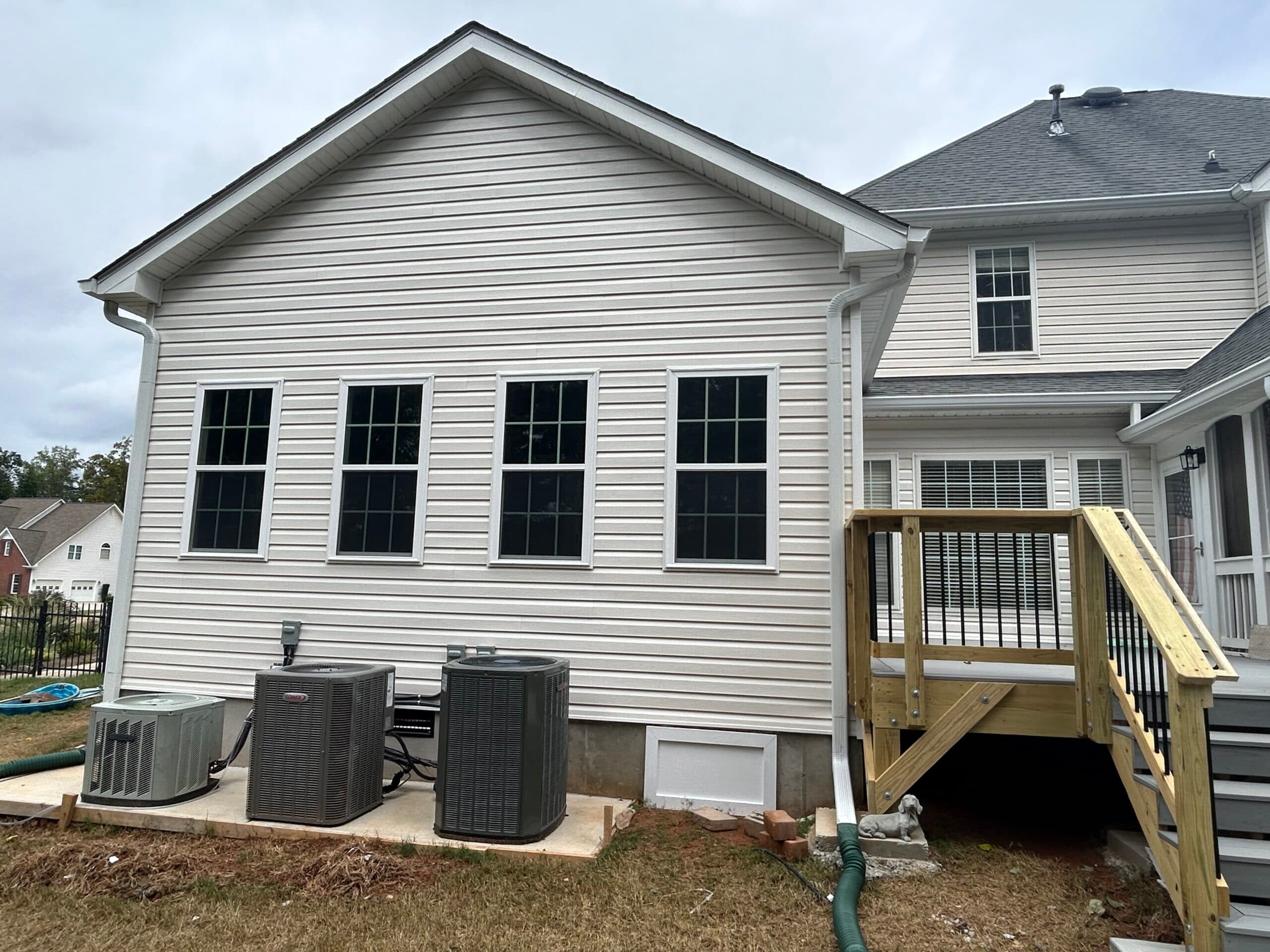 Built 20x16 addition and 12x16 deck - Image 3