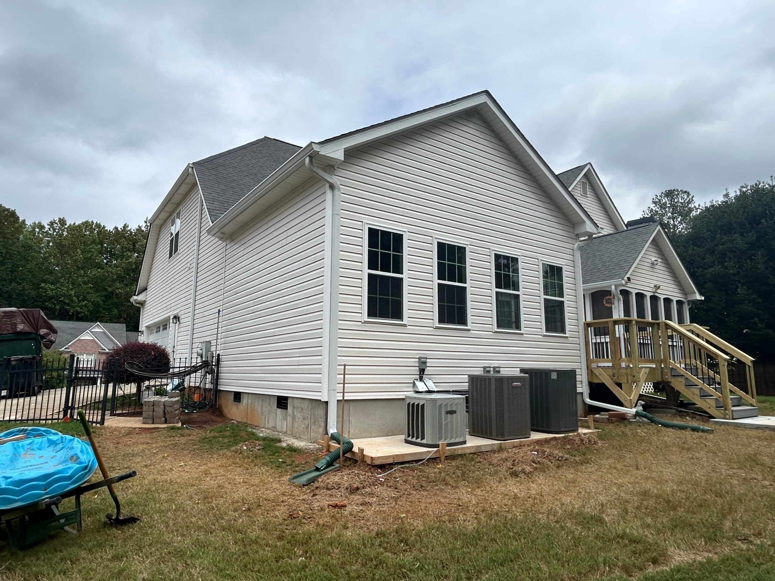 Built 20x16 addition and 12x16 deck - Image 2