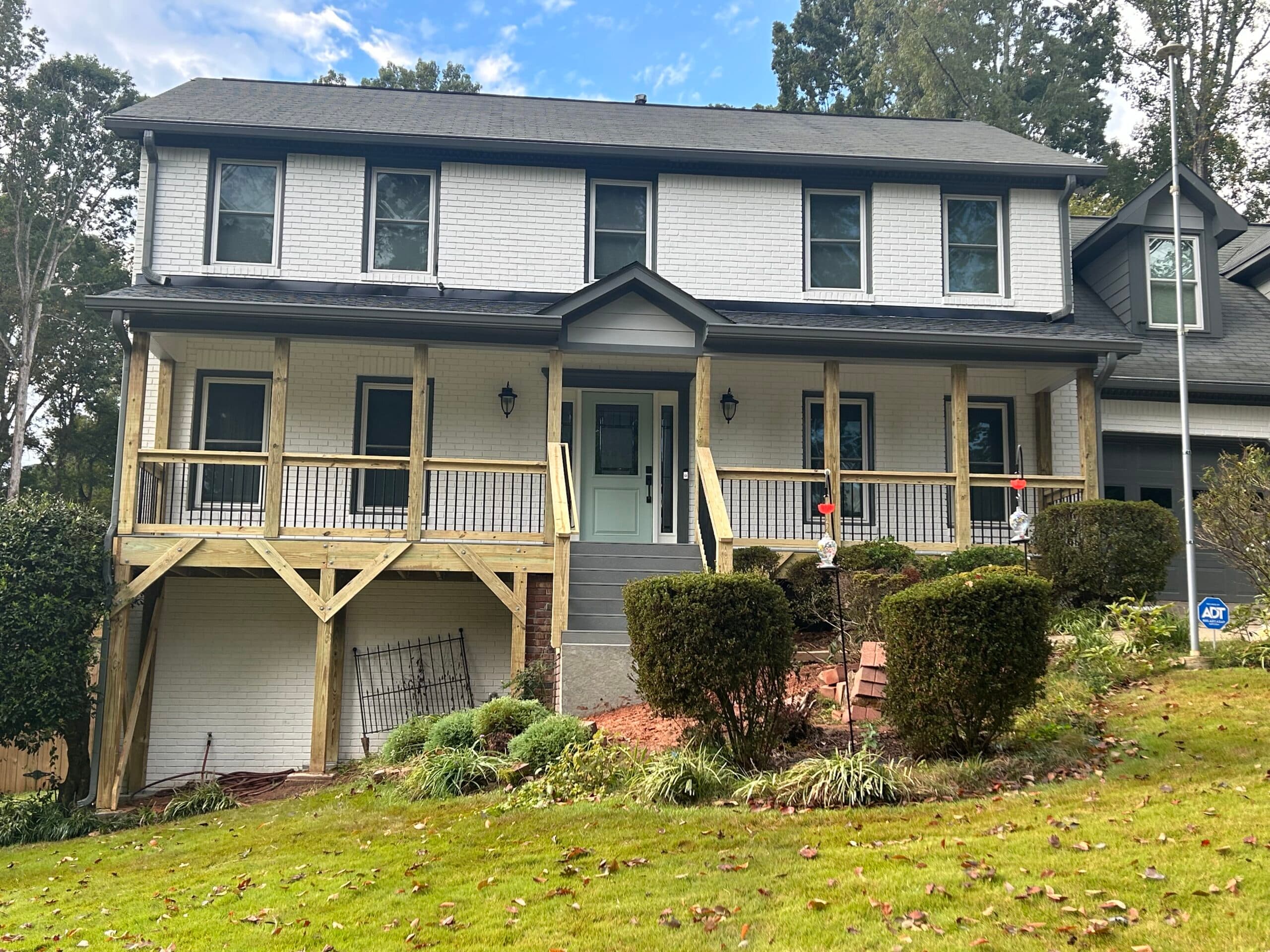 Front porch and shed roof - Image 7