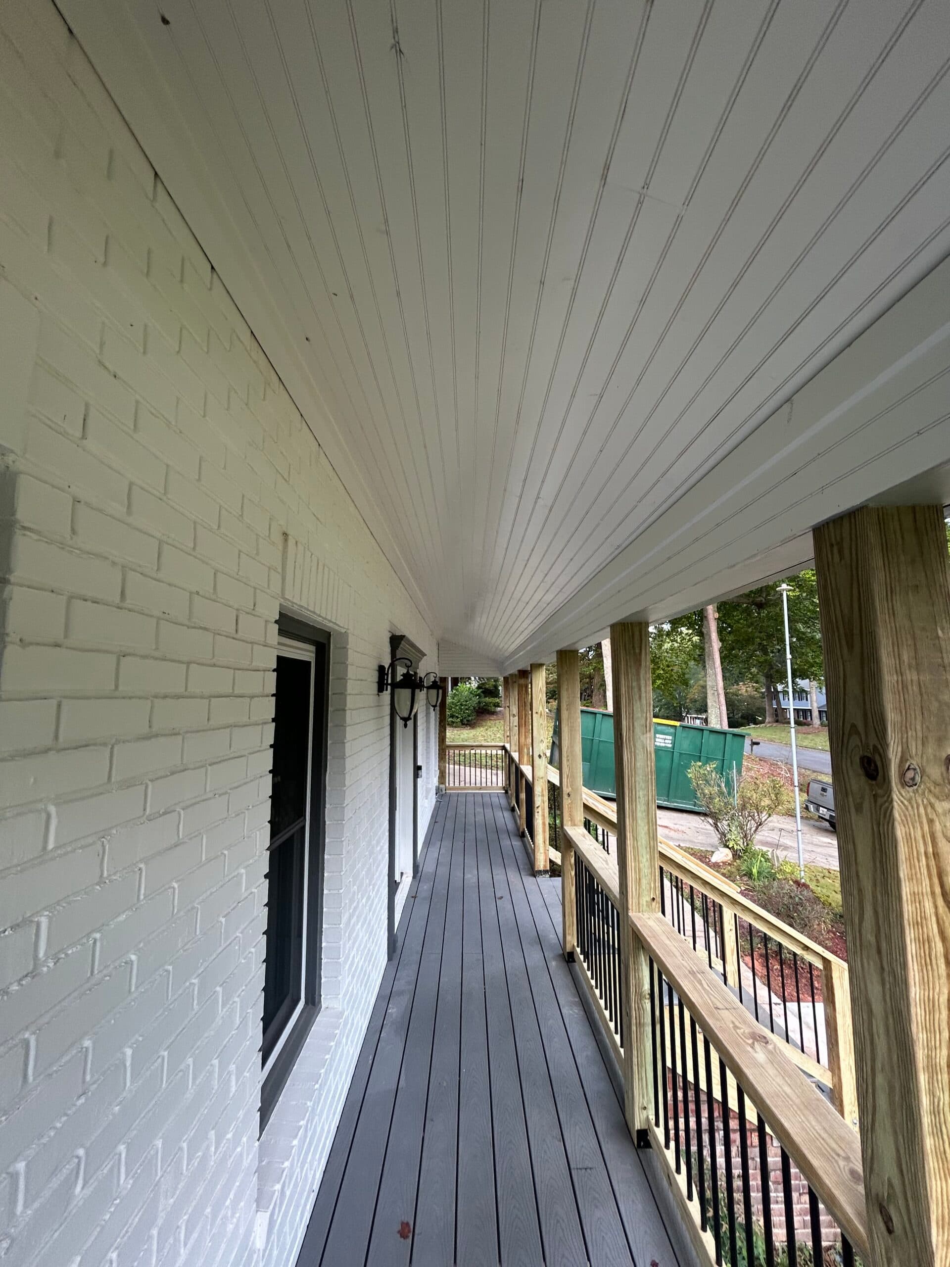Front porch and shed roof - Image 5