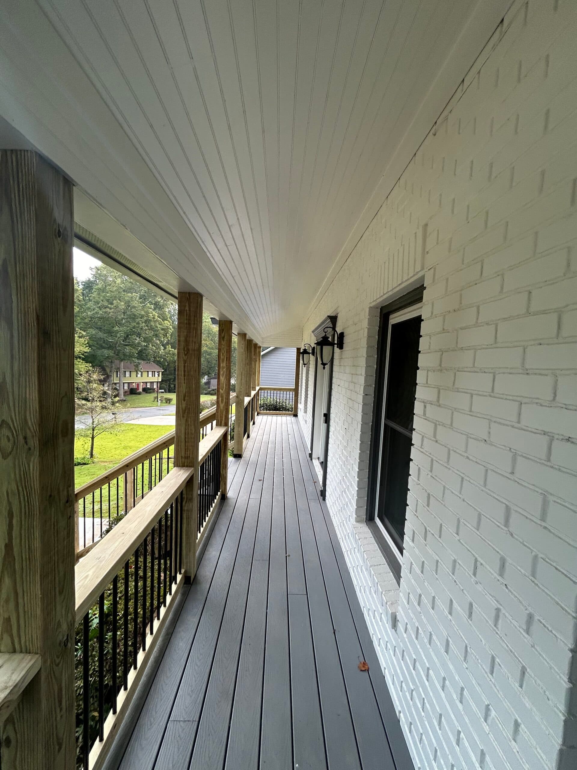 Front porch and shed roof - Image 6
