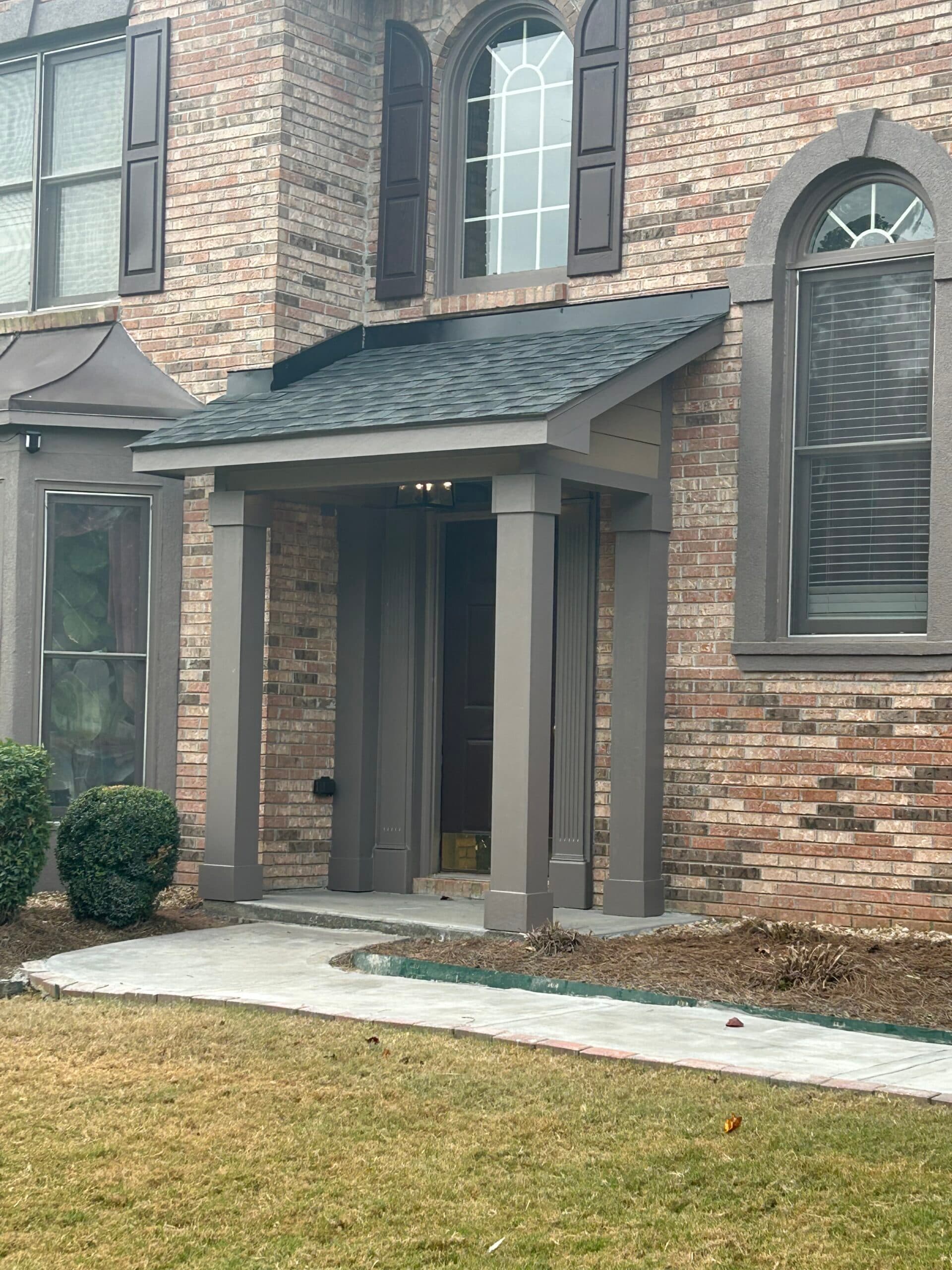 Shed roof over front porch - Image 2