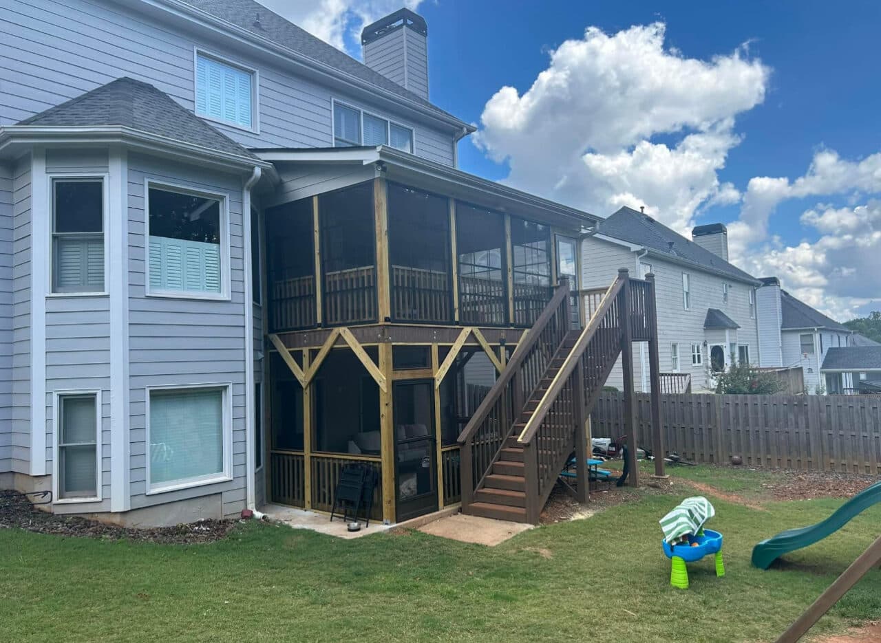 EZE Breeze windows and screen porch