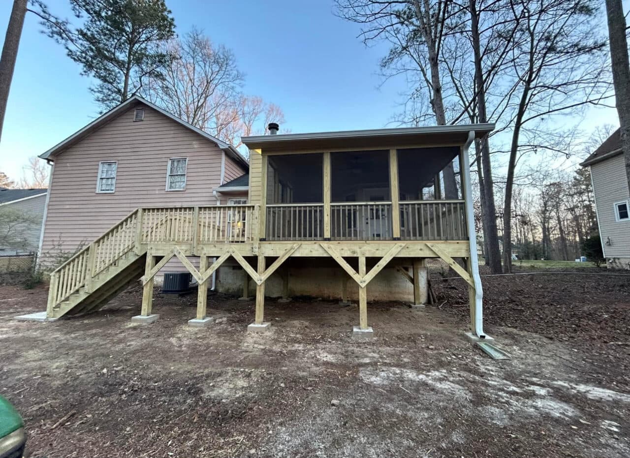 Deck, screen porch, door replacement and siding - Image 2
