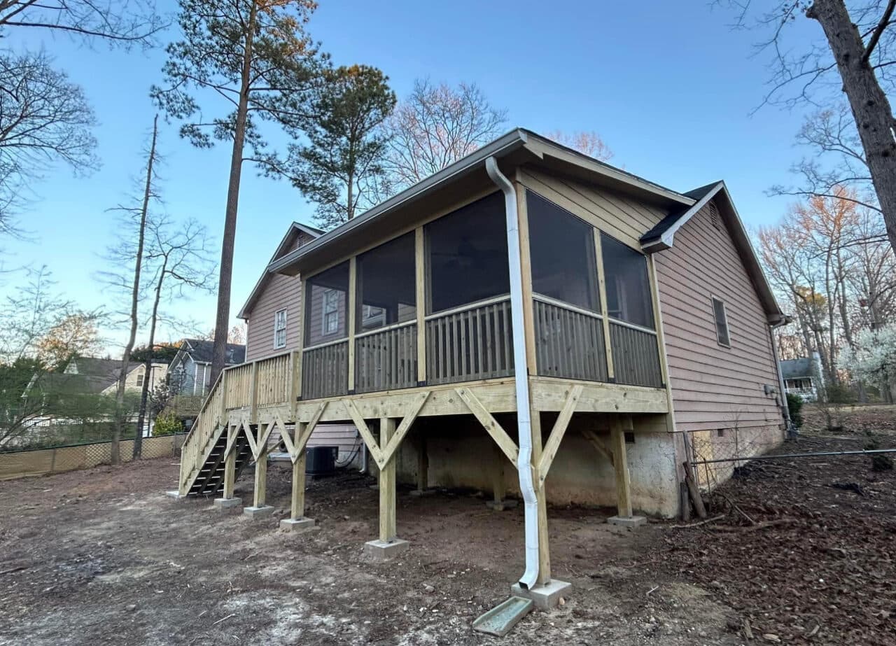 Deck, screen porch, door replacement and siding - Image 3