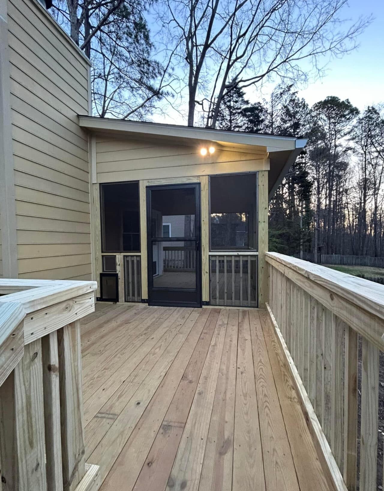 Deck, screen porch, door replacement and siding - Image 5