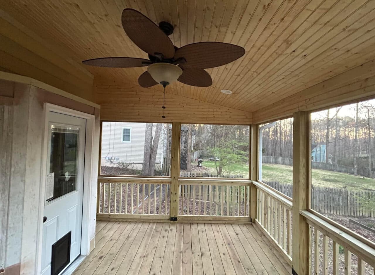 Deck, screen porch, door replacement and siding - Image 8