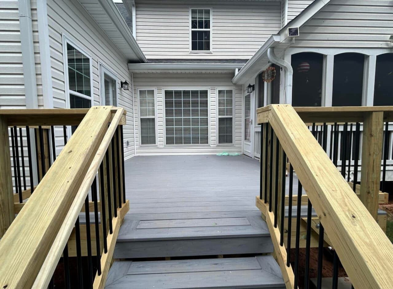 Addition, deck and bathroom remodel - Image 5